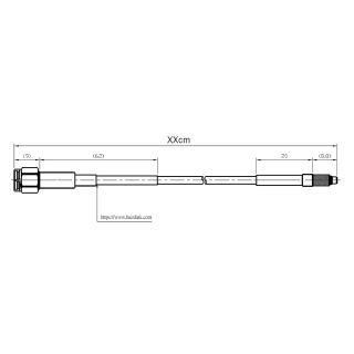 HS-SMAM To MMCXM With SUF405 Cable XXcm (8G)_Web3